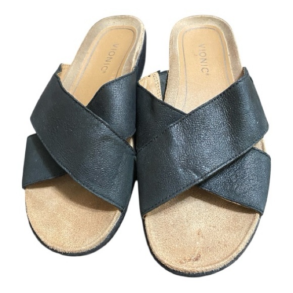 Vionic Women's Black Sandals - Picture 1 of 6